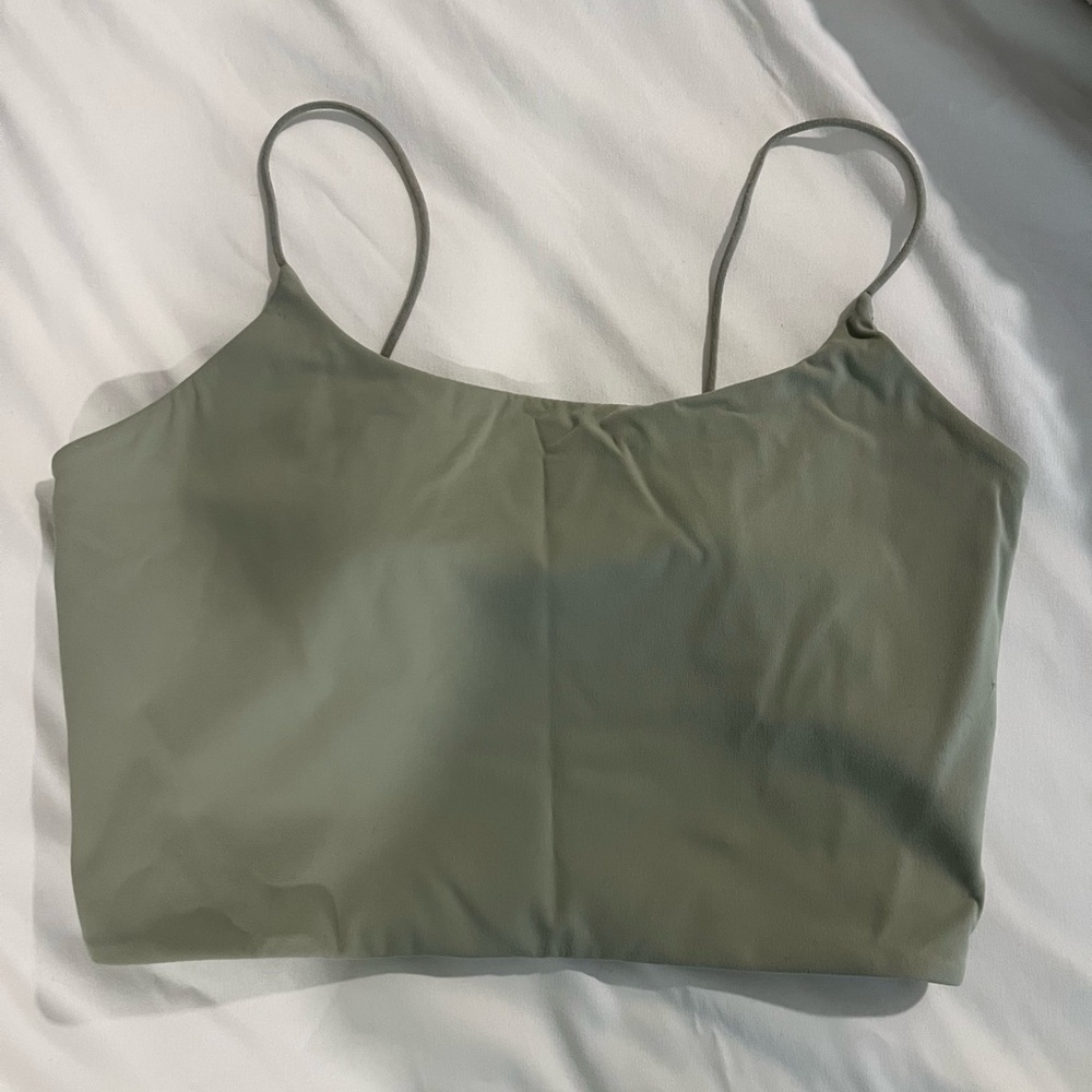 Garage Sage Green Camisole Crop Top